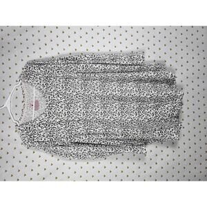 Victorias Secret XL Comfy Pajama Leopard Cheetah Sleep Shirt Nightgown PJ